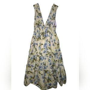 Abercrombie & Fitch Tiered Floral Maxi Dress Women's Size L